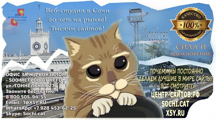 Лучшая веб-студия в Сочи